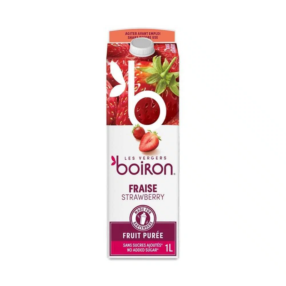 BOIRON AARDBEI PUREE 100% brik