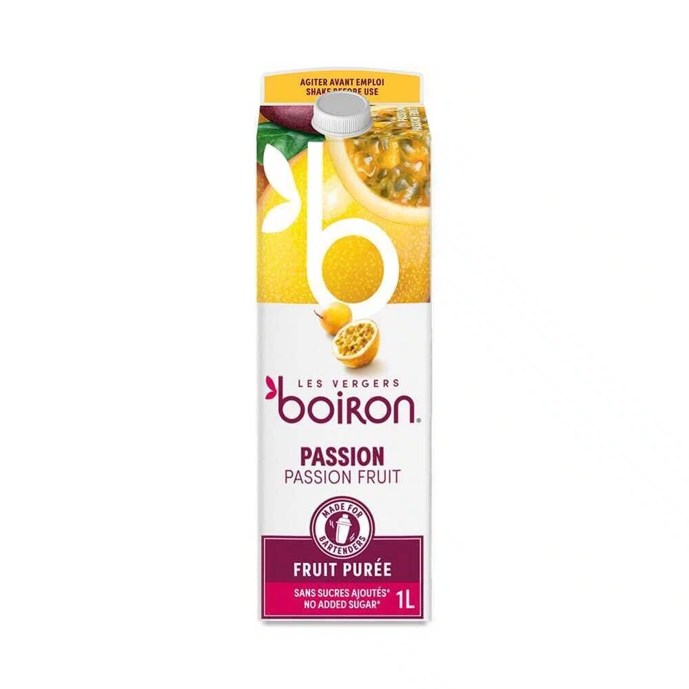 BOIRON PASSIEVRUCHT PUREE 100% brik