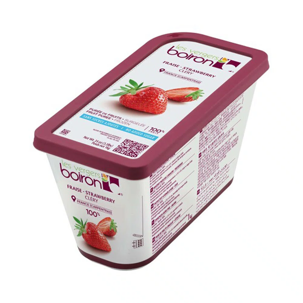 BOIRON AARDBEIENMOUSSE ONGESUIKERD