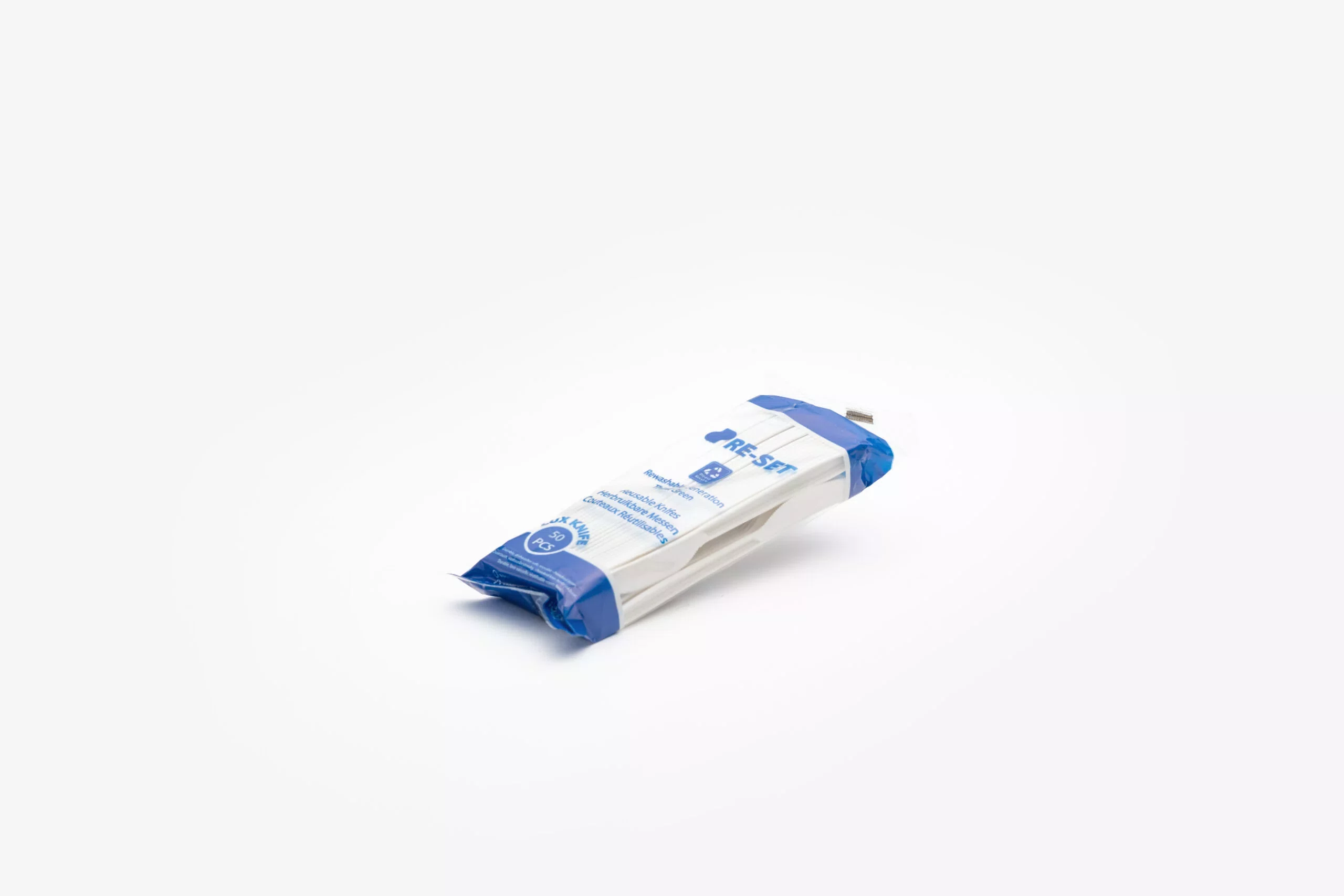 Couteau réutilisable 18 cm RPP blanc