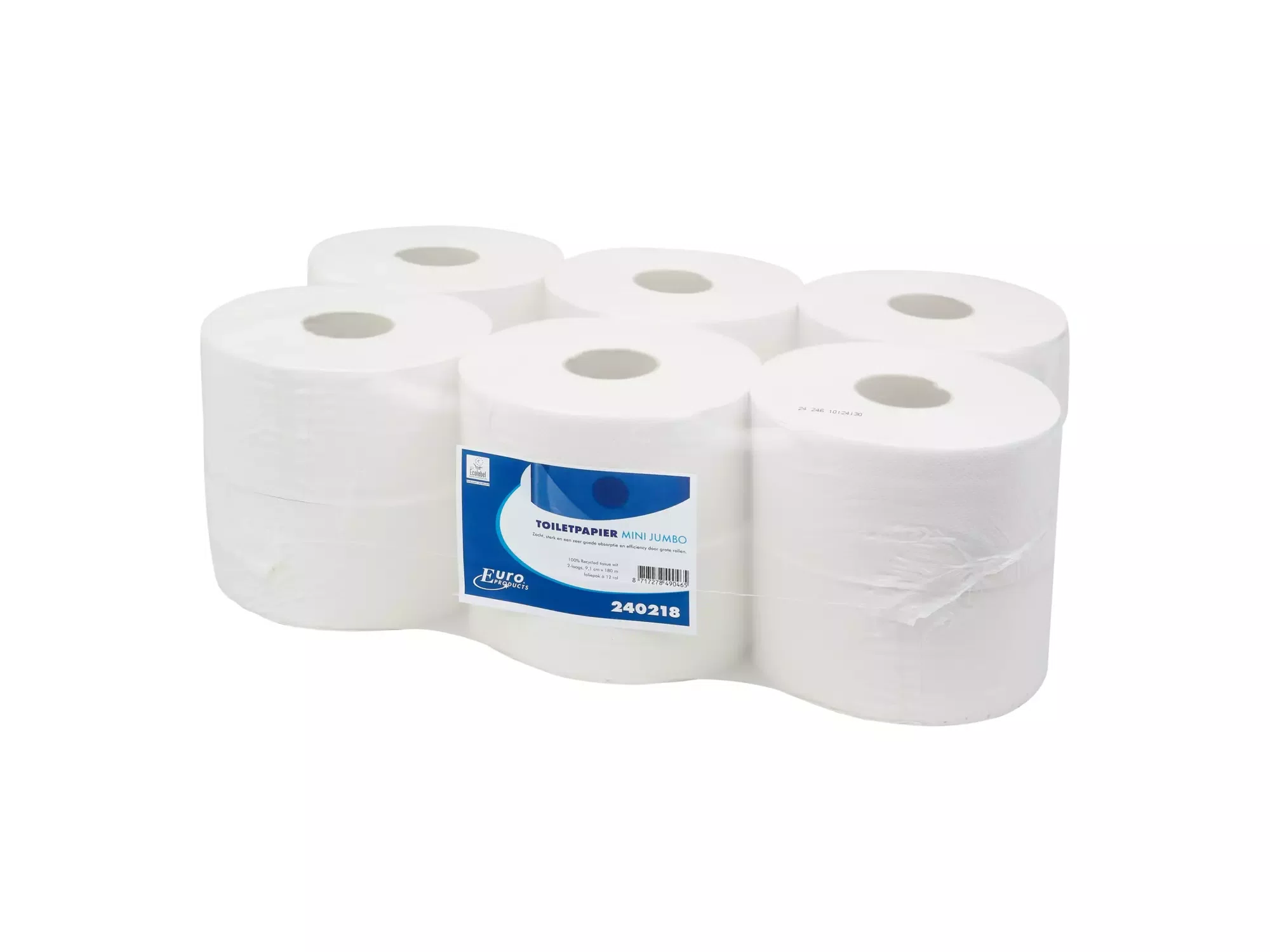 EURO MINI JUMBO TOILETPAPIER 180M ECO *240218*