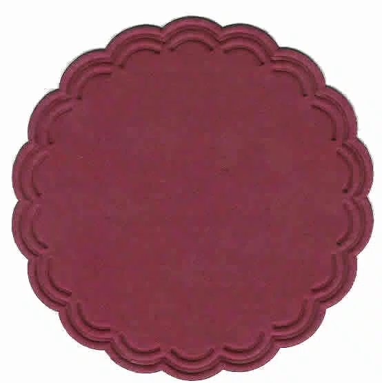 Bague anti-goutte pour vin Gautier, rouge vin, 9 cm (I024)