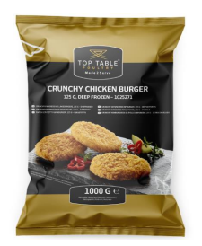 EUROP. CRUNCHY BURGERS 125GR 1025271