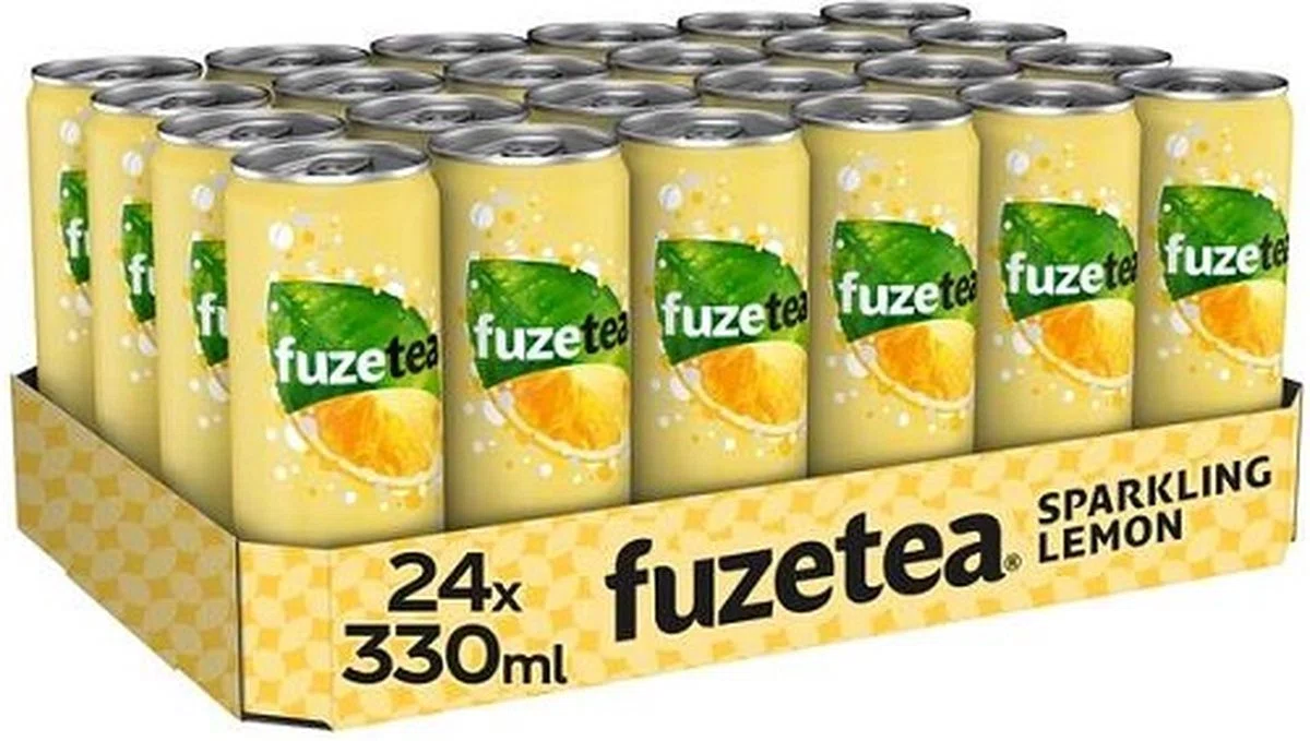 FUZE TEA SPARKLING BLACK TEA 