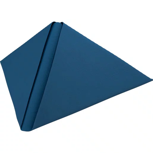 DUNI NAPKINS D-LINE 48X48CM NAVY BLEU *186789*