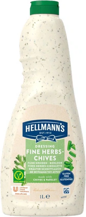 HELLMANN DRESSING FINES HERBES/CIBOULETTE 1L