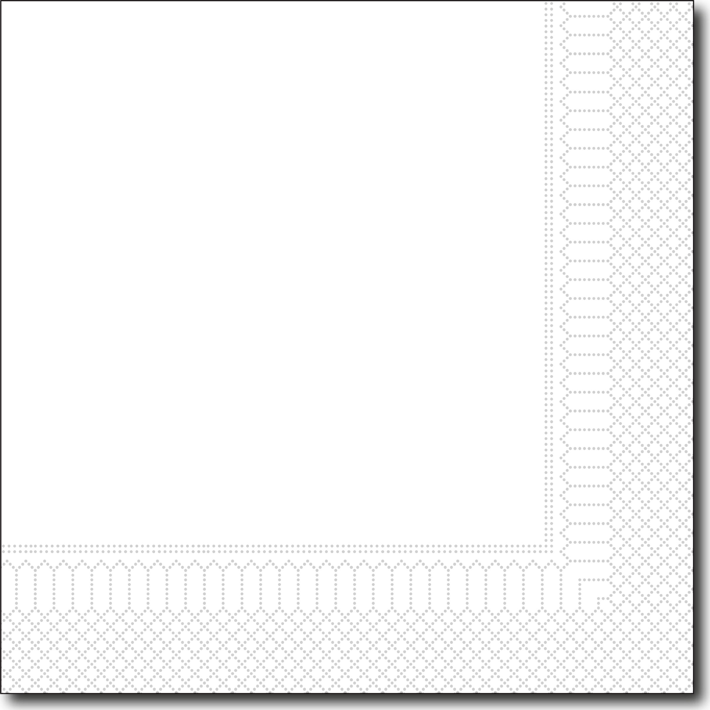 GAUTIER POINT 2 POINT SERV. WIT 40CM 1/4V.G504