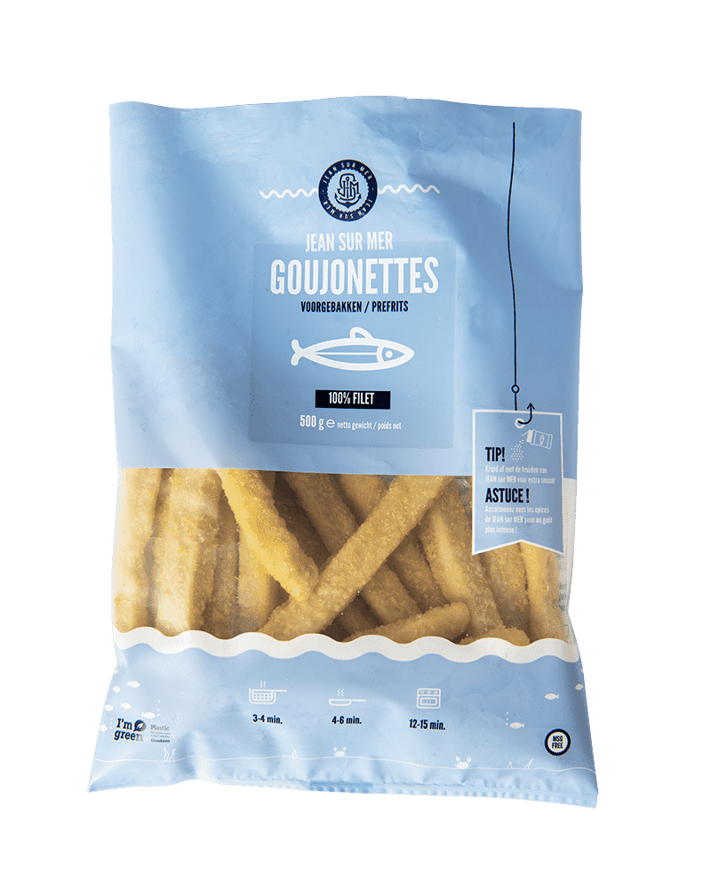 GOUJONETTES (fish fingers) JEAN SUR MER