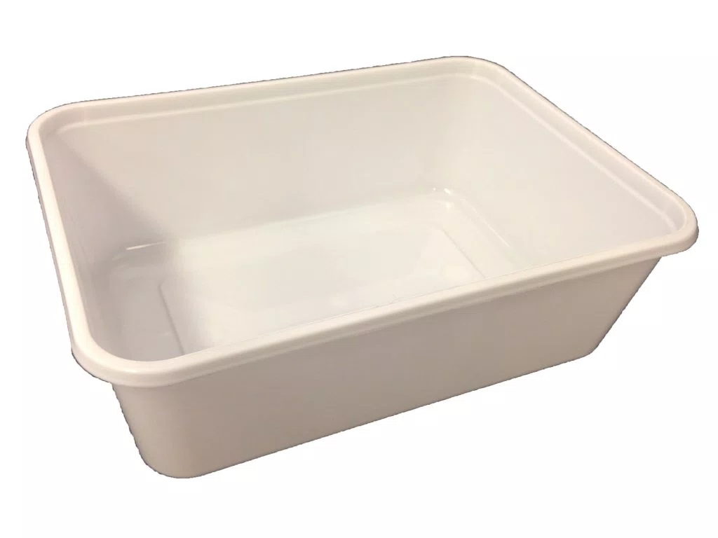 RÉCIPIENT POUR MICRO-ONDES PP SPG BLANC 1000CC *448069*