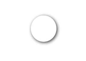 GAUTIER SCHOTELPAPIER ROND 18CM WIT *S006*