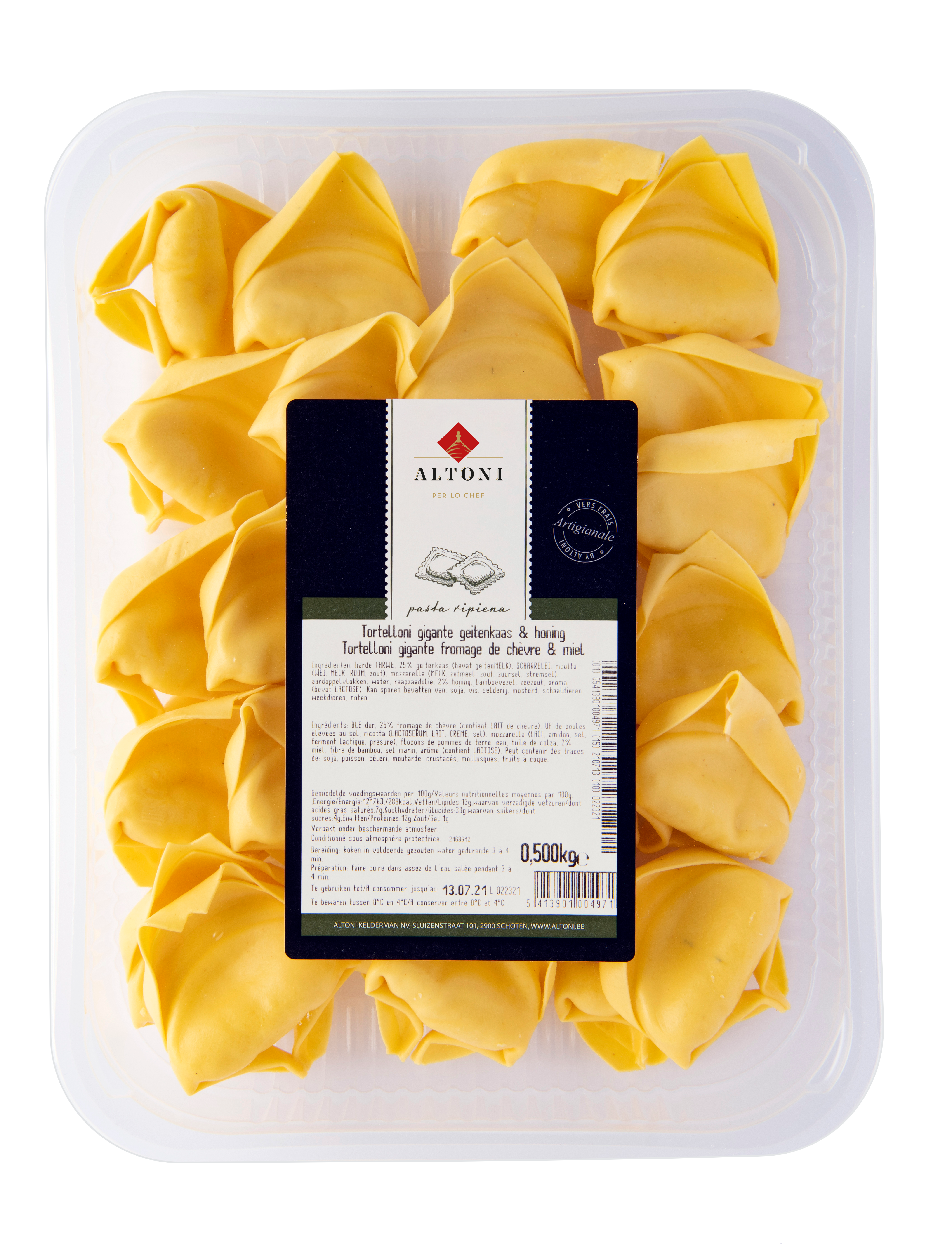 TORTELLONI GIGANTE FROMAGE DE CHEVRE-MIEL