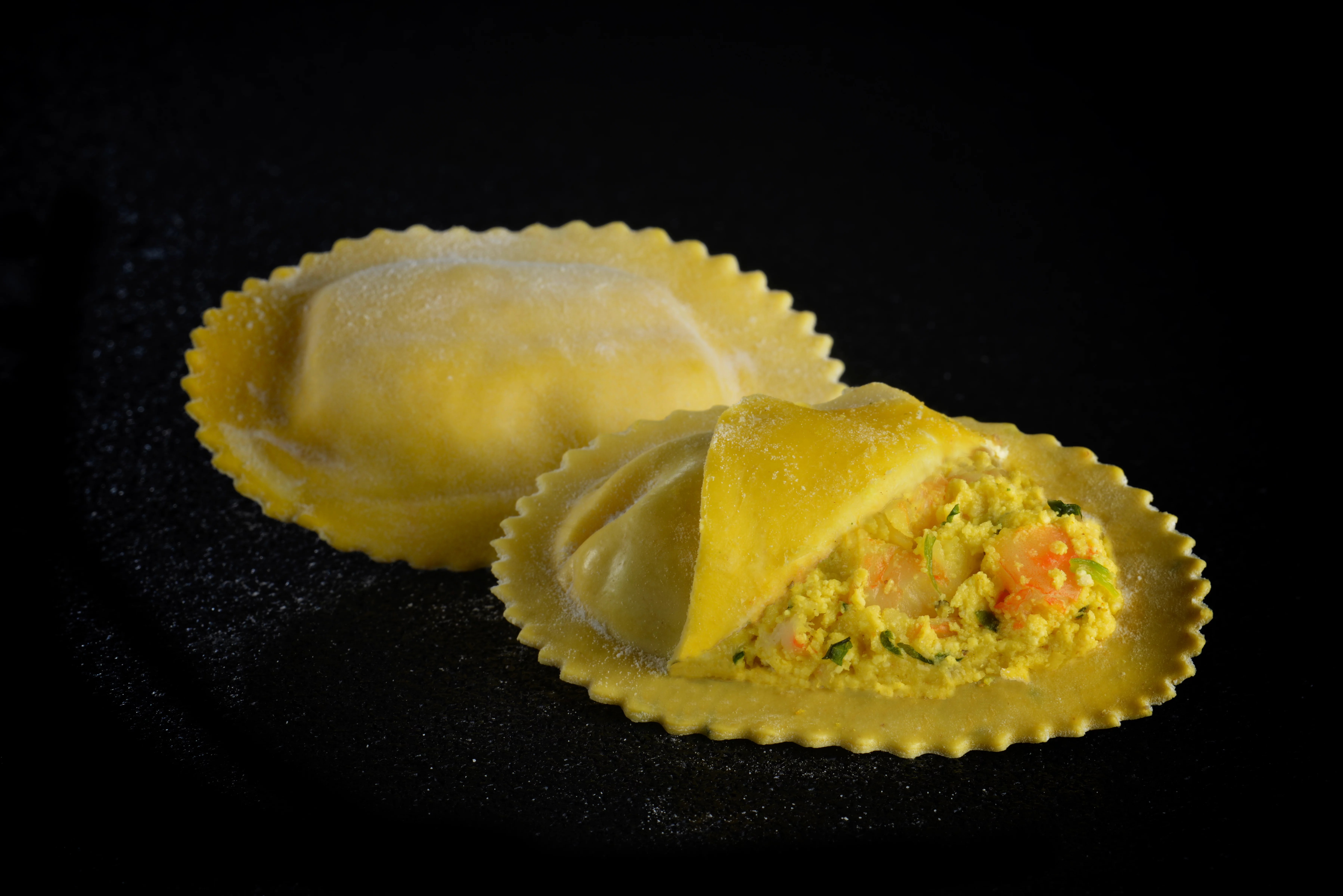 RAVIOLONI SCAMPI-CURRY