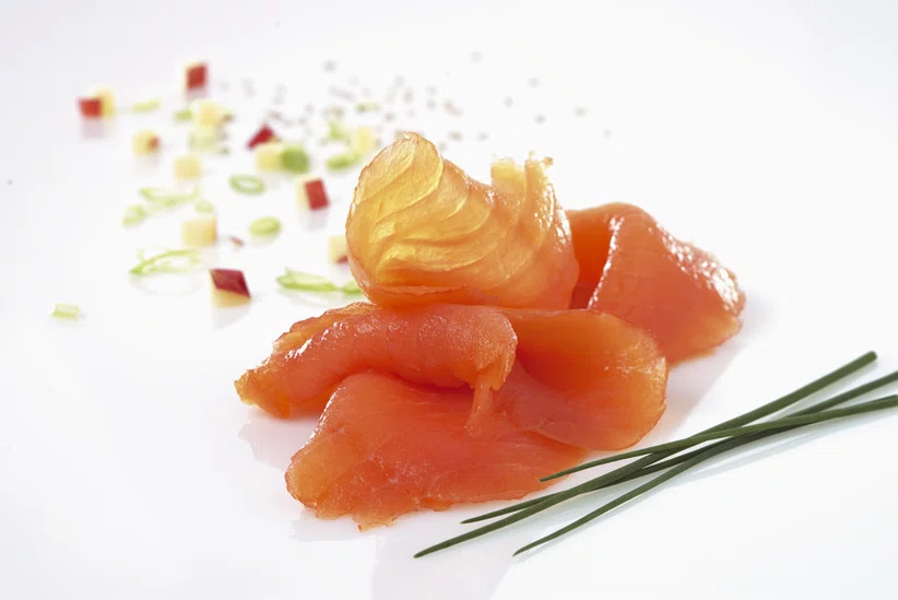 ZALM GEROOKT VOORGESNEDEN (diepvries)
