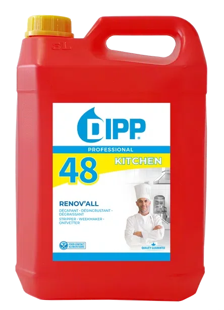 DIPP 48 RENOV'ALL - DECAPANT, DESINCRUSTANT et DEGRAISSANT