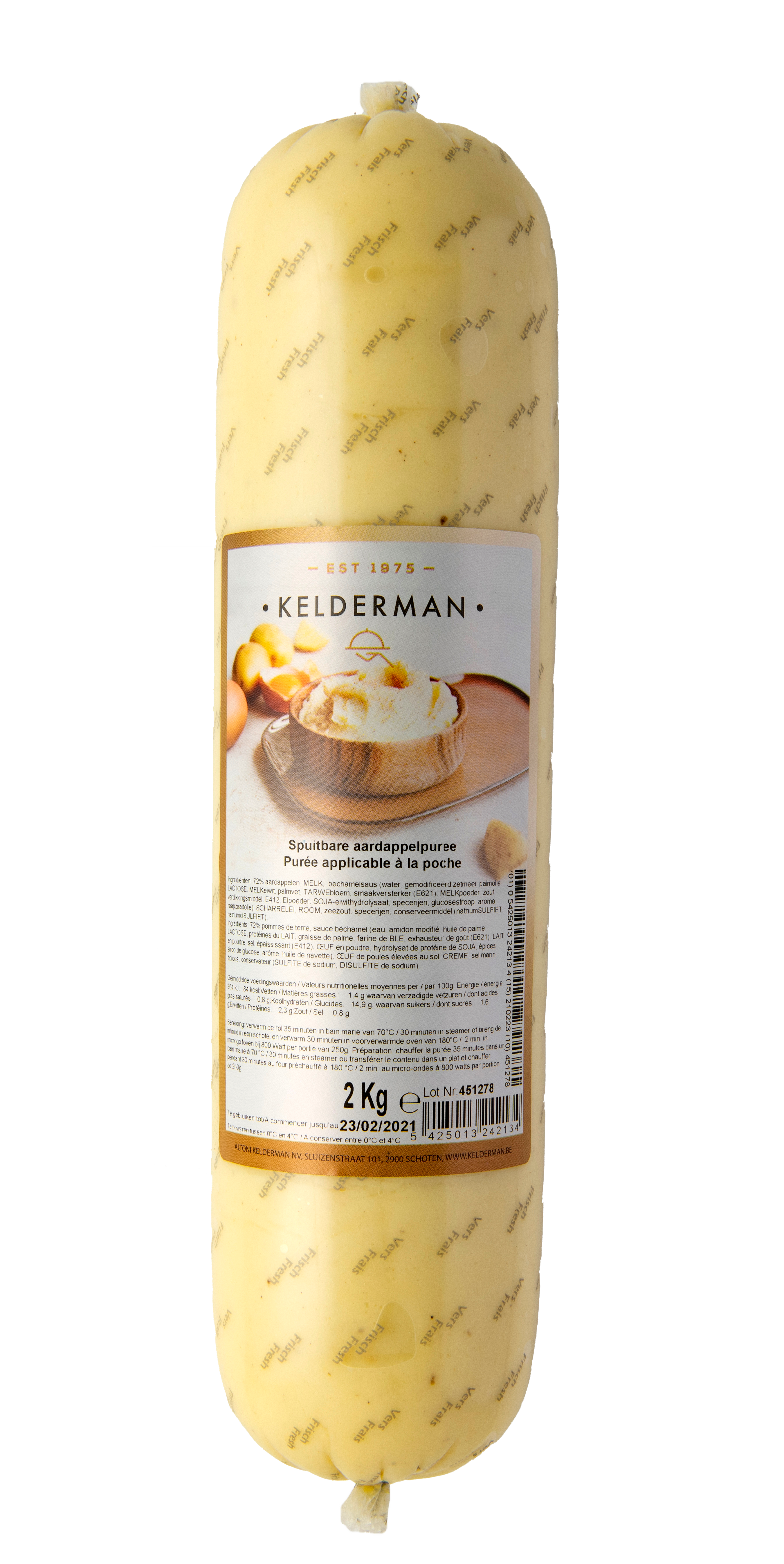 PUREE DE PDT POCHABLE