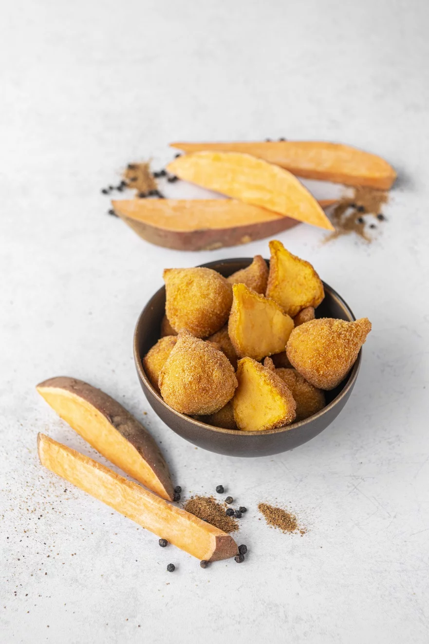 CROQUINES A LA PATATE DOUCE FRAIS