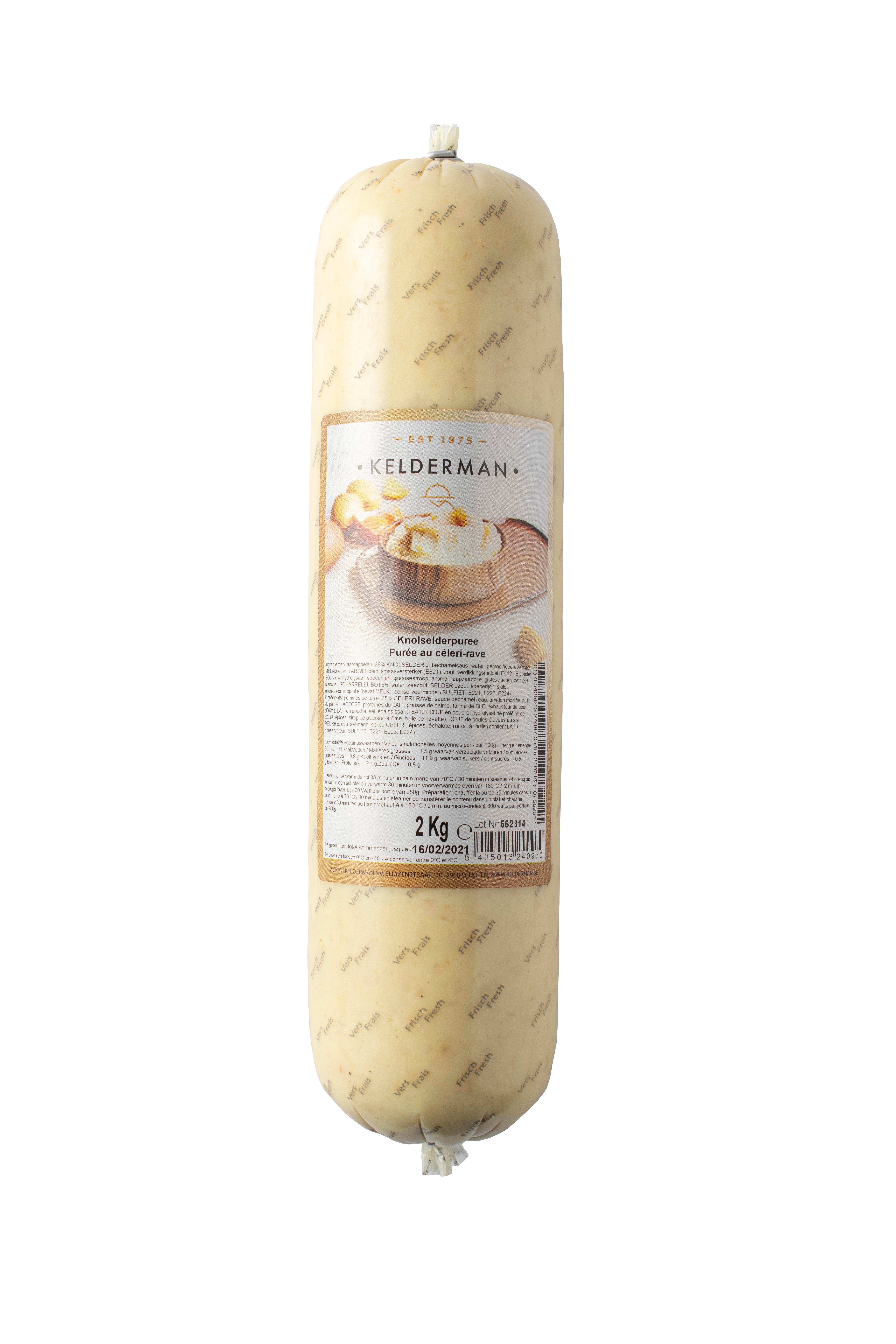 PUREE DE CELERI RAVE FRAIS