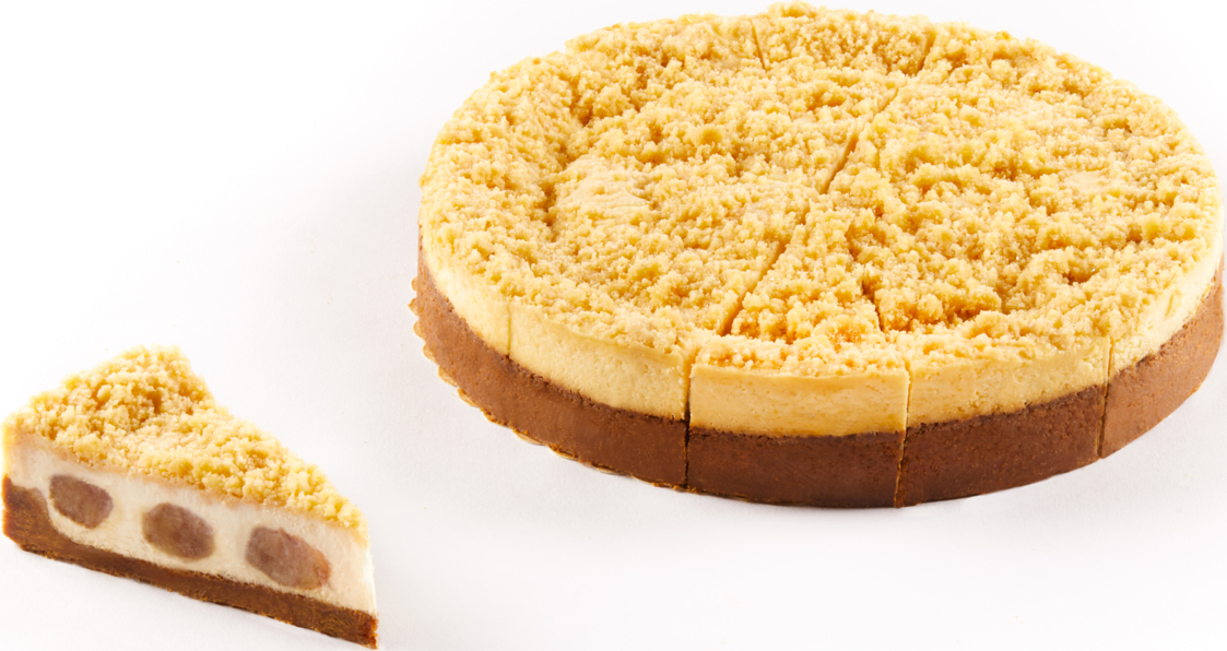 APPEL CRUMBLE CHEESE CAKE 12P  *5001932*