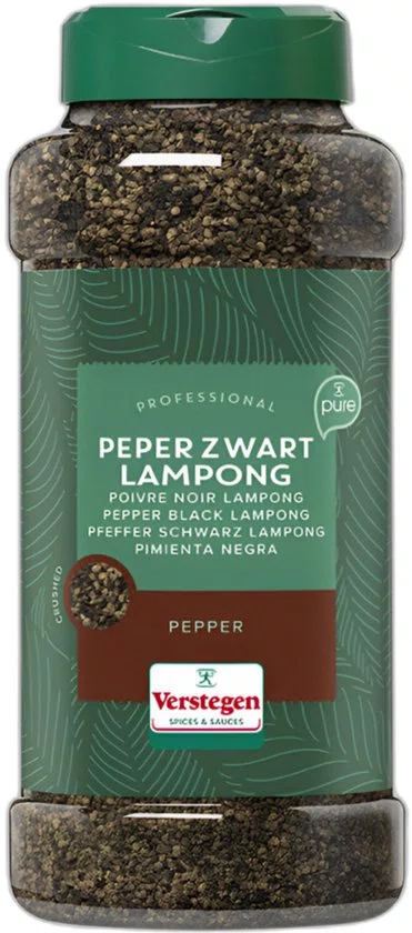 PEPER ZWART GESTAMPT