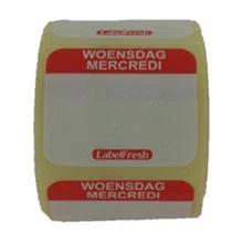 LABELFRESH EASY ETIKET 30x25mm WOENSDAG