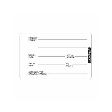 LABELFRESH ETIKET WARNING BLANCO
