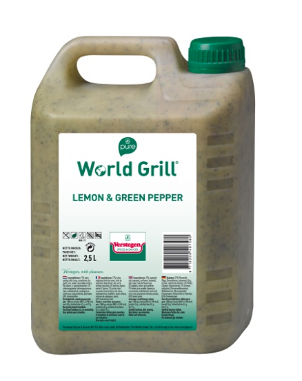 WORLD GRILL LEMON & PEPER