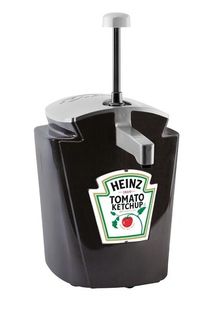 HEINZ DISPENSER SOM BLACK 5L