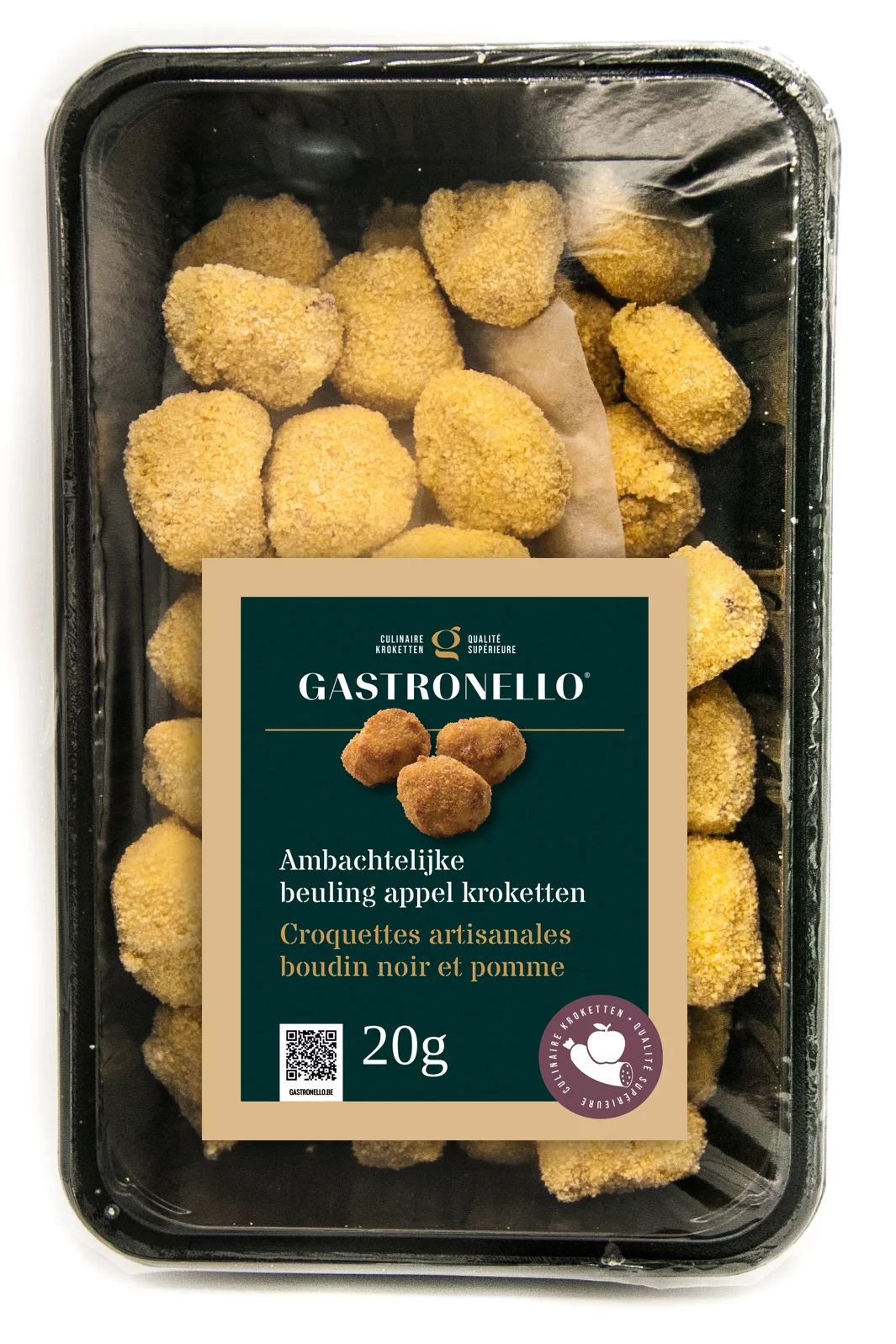 MINI BOUDIN AVEC POMME CROQUETTE