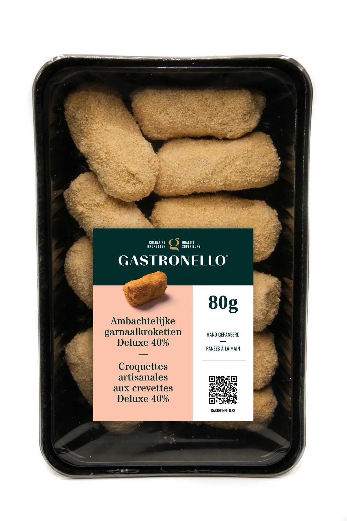 CROQ. DE CREVETTES DE LUXE 80G
