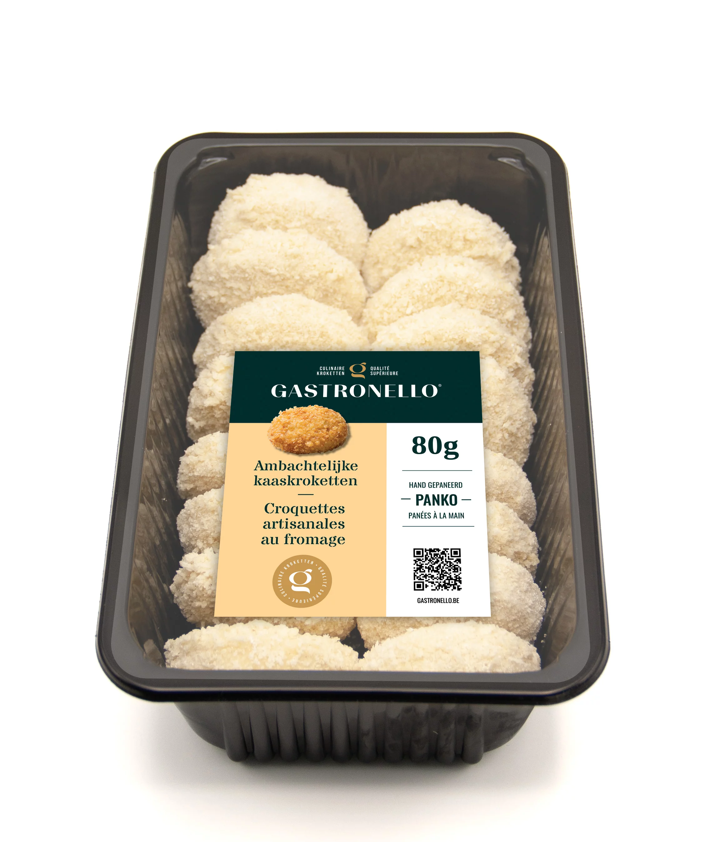 CROQ. FROMAGE PANKO 80G.