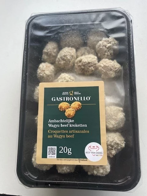 MINI AMBACHTELIJKE WAGYU BEEF KROKETTEN