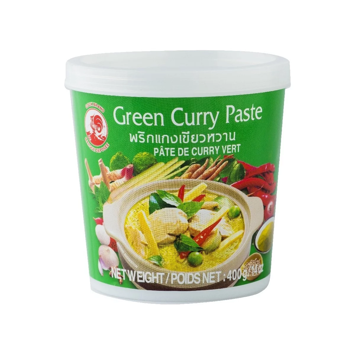 PATE DE CURRY VERT