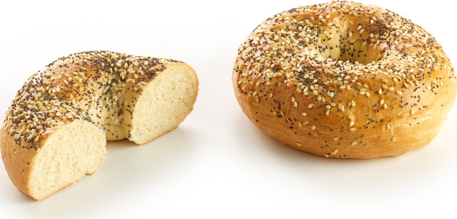 BAGEL SESAME POPPY