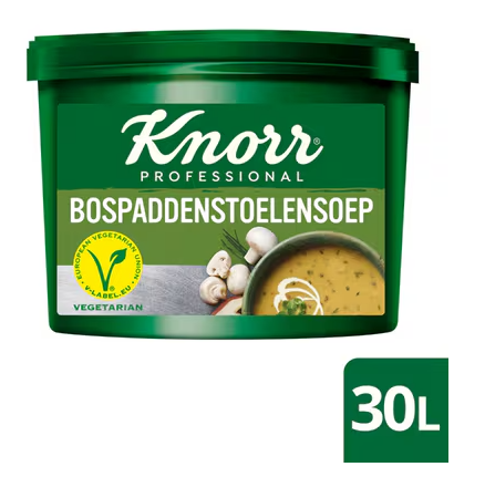 BOSPADDESTOELEN CREMESOEP XL