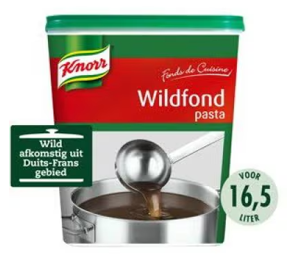 FONDS DE GIBIER EN PATE