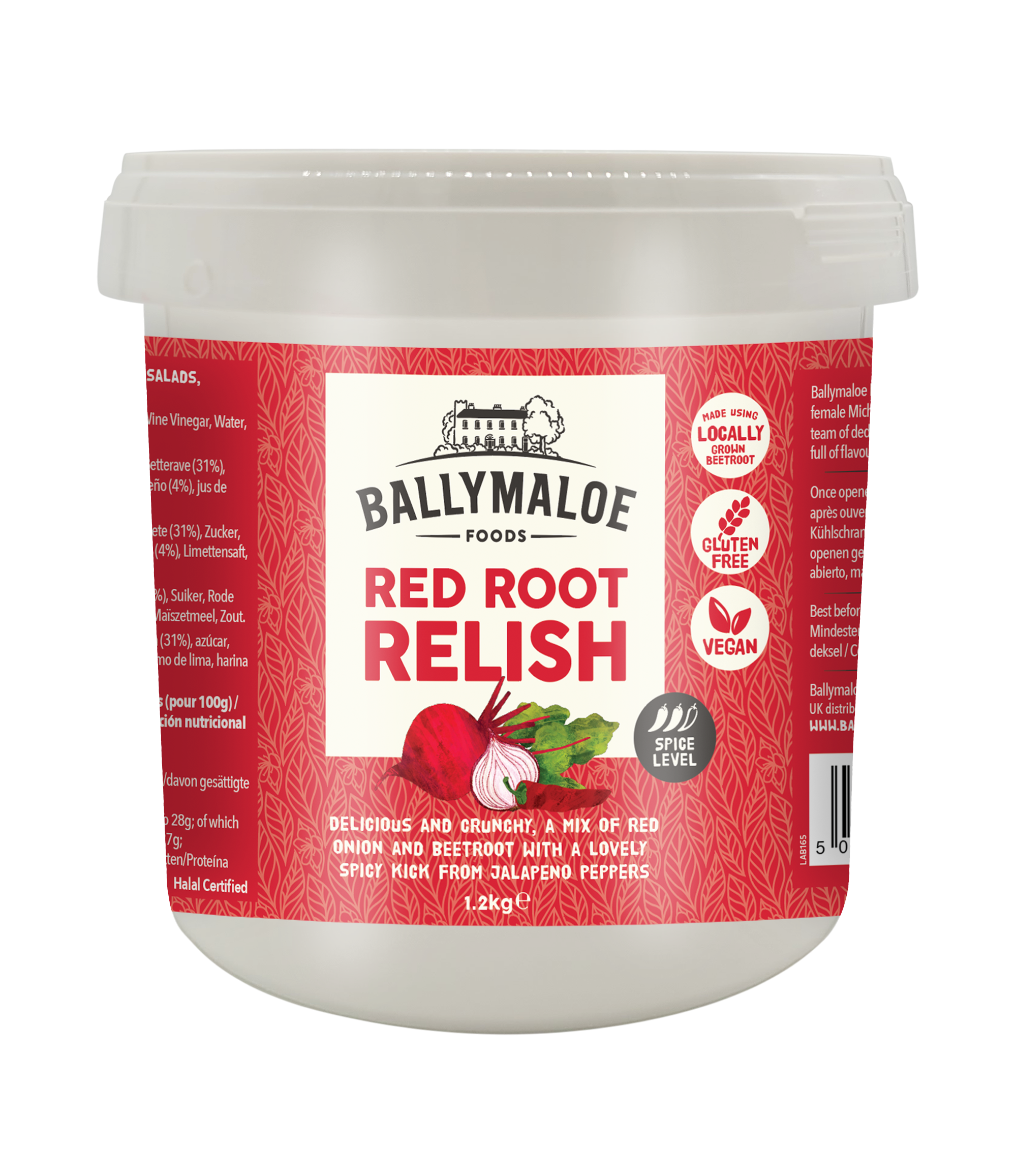 BALLYMALOE RED ROOT RELISH LA1928