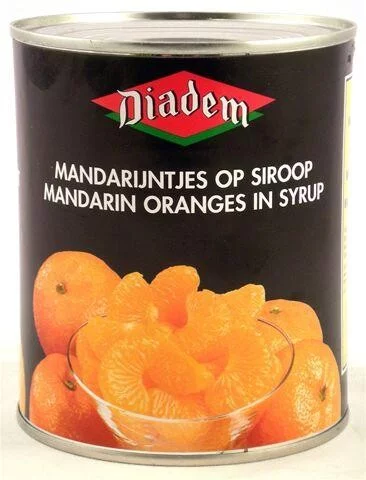 SEGMENTS  MANDARINES AU SIROP