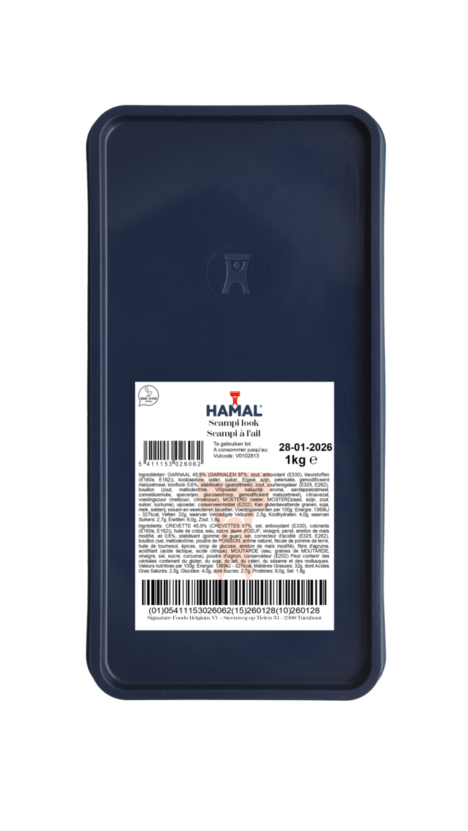 HAMAL SCAMPI SAUCE A L'AIL