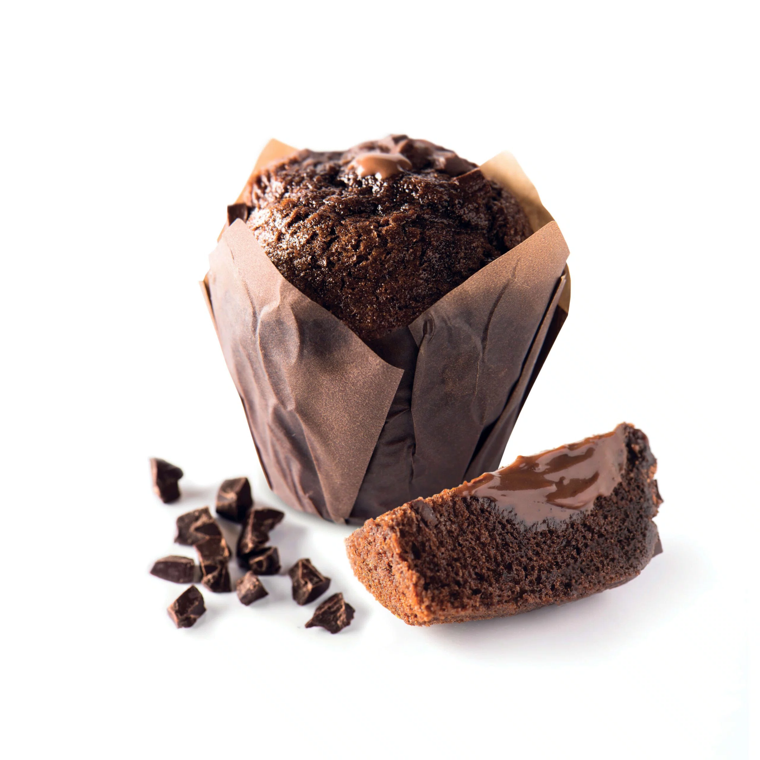 MUFFIN CHOCOLADE TRIPLE 105GR