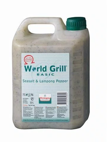 World Grill basic seasalt & lampong pepper pure